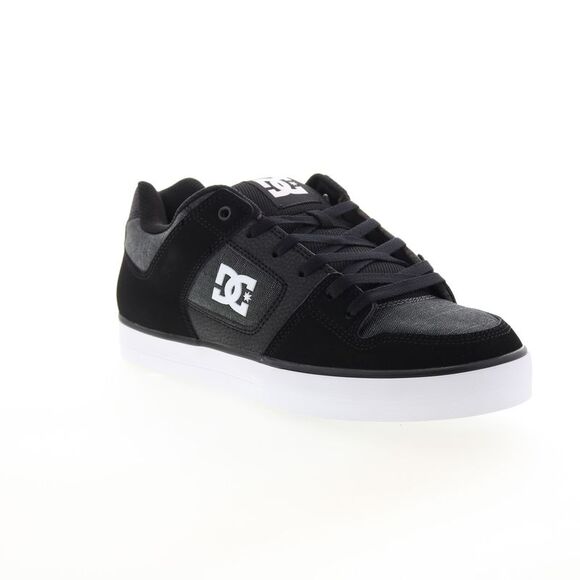 DC Mens Pure Black Shoes (NWT) - Picture 2 of 7